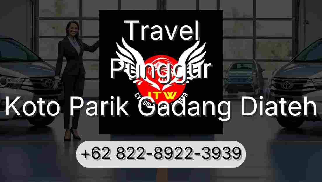 Travel Punggur Koto Parik Gadang Diateh