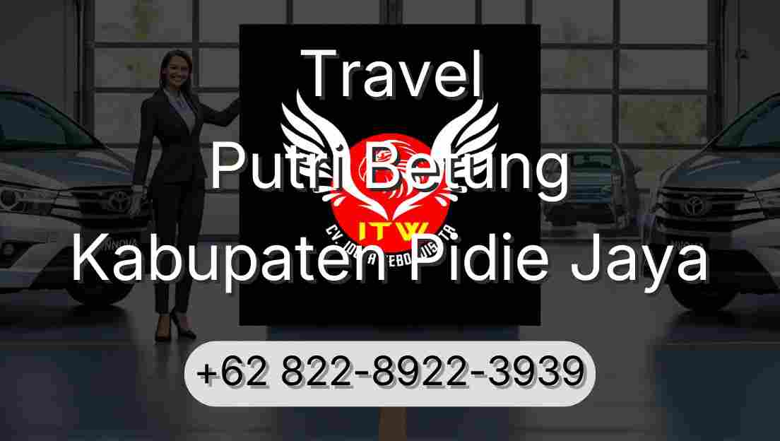 Travel Putri Betung Kabupaten Pidie Jaya