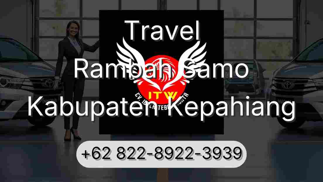 Travel Rambah Samo Kabupaten Kepahiang