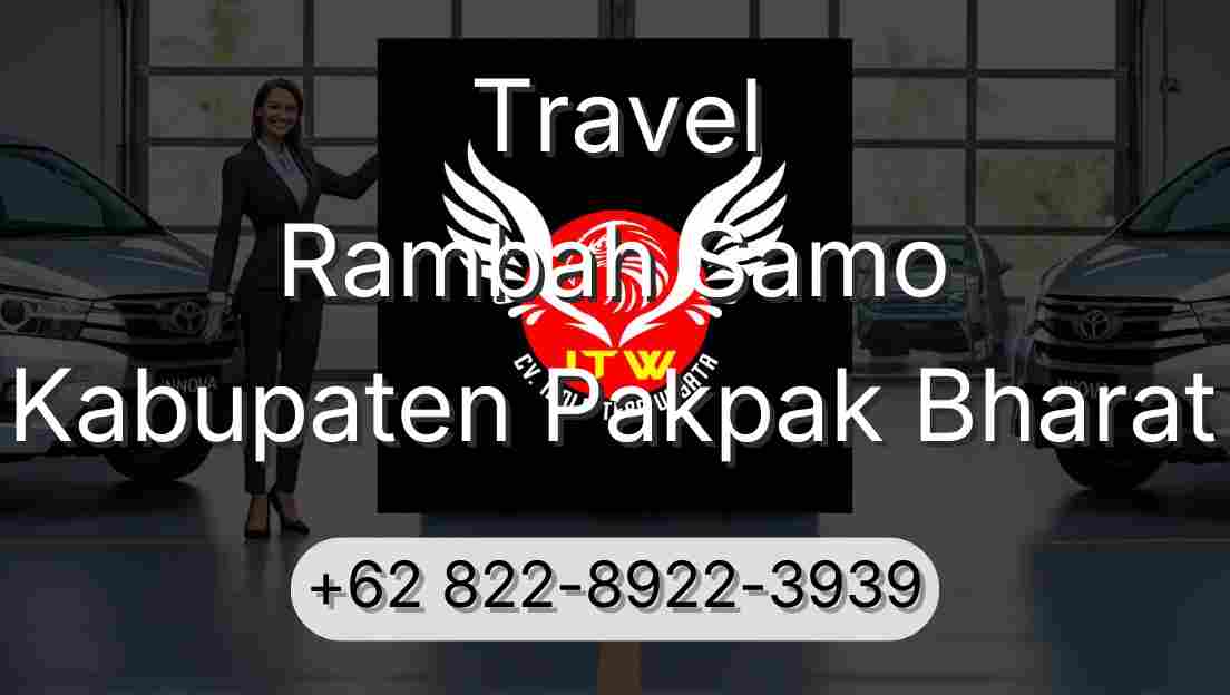 Travel Rambah Samo Kabupaten Pakpak Bharat
