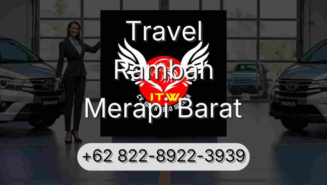 Travel Rambah Merapi Barat