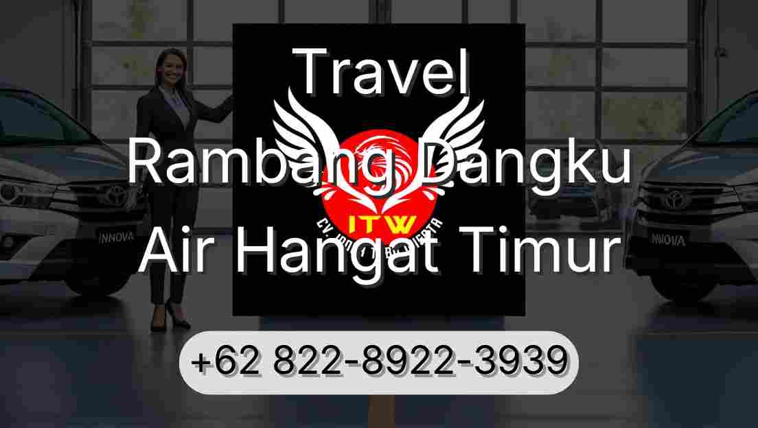 Travel Rambang Dangku Air Hangat Timur