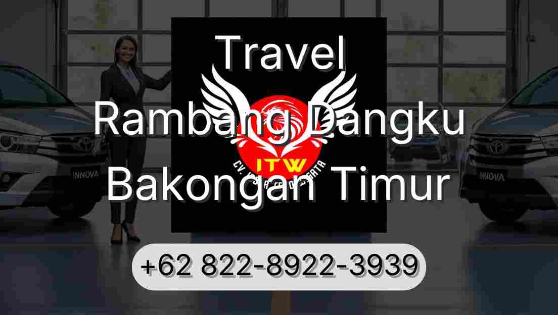 Travel Rambang Dangku Bakongan Timur