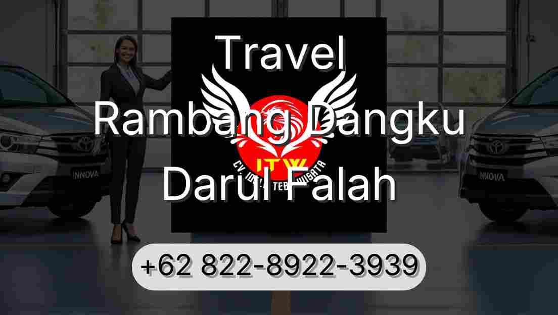 Travel Rambang Dangku Darul Falah