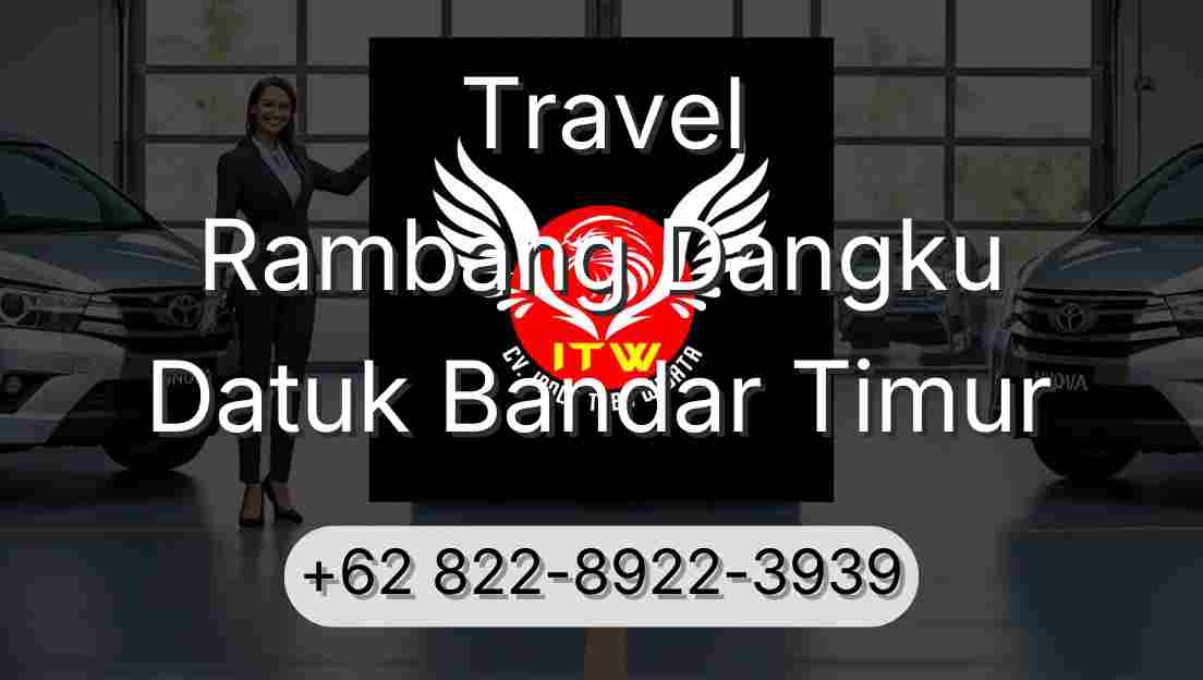 Travel Rambang Dangku Datuk Bandar Timur