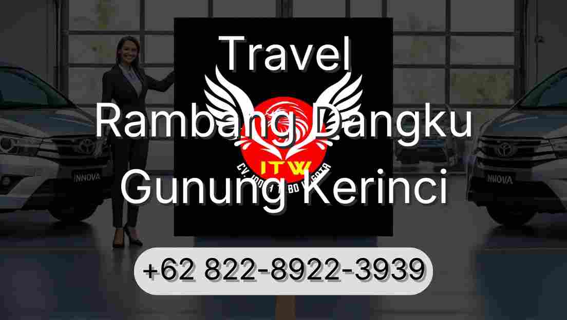 Travel Rambang Dangku Gunung Kerinci