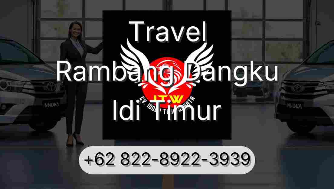 Travel Rambang Dangku Idi Timur