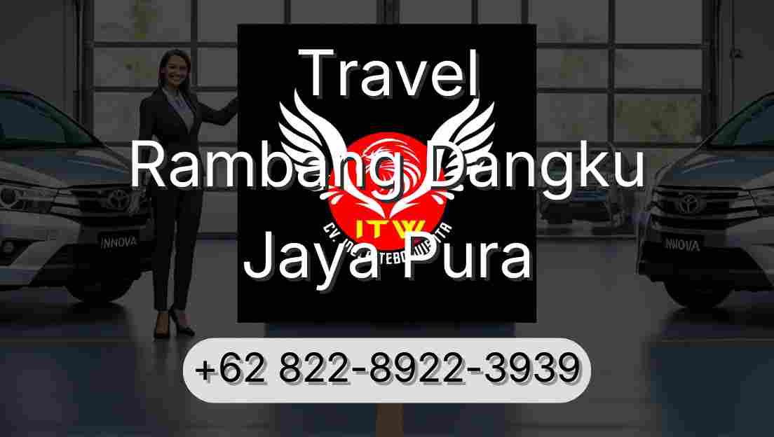 Travel Rambang Dangku Jaya Pura