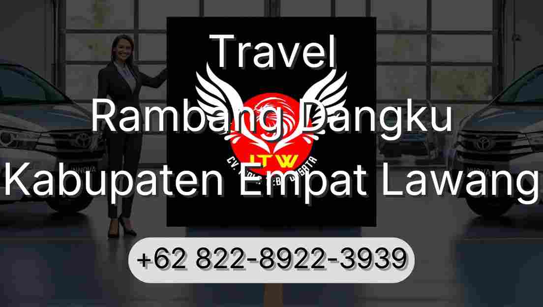 Travel Rambang Dangku Kabupaten Empat Lawang