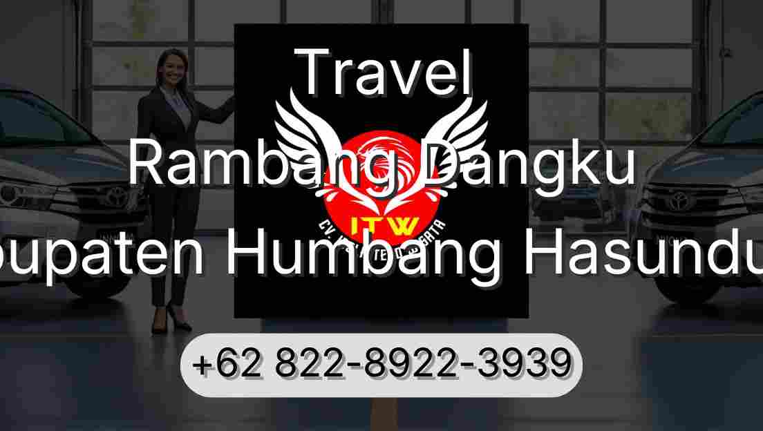Travel Rambang Dangku Kabupaten Humbang Hasundutan