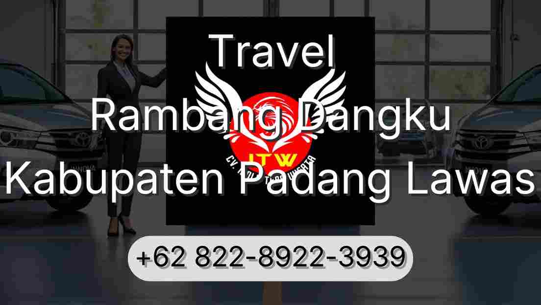 Travel Rambang Dangku Kabupaten Padang Lawas