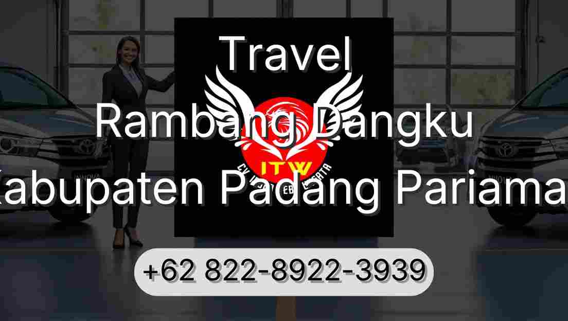 Travel Rambang Dangku Kabupaten Padang Pariaman