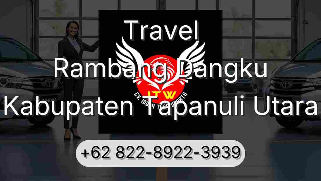 Travel Rambang Dangku Kabupaten Tapanuli Utara