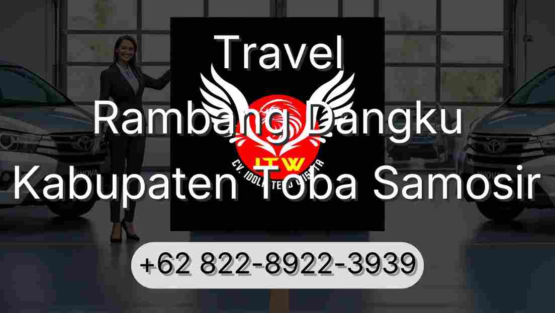 Travel Rambang Dangku Kabupaten Toba Samosir