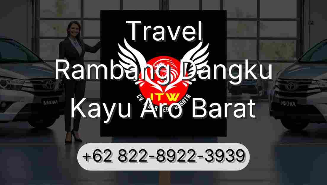 Travel Rambang Dangku Kayu Aro Barat