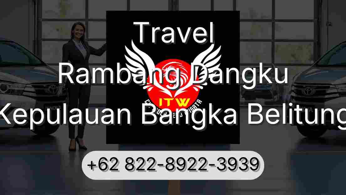 Travel Rambang Dangku Kepulauan Bangka Belitung