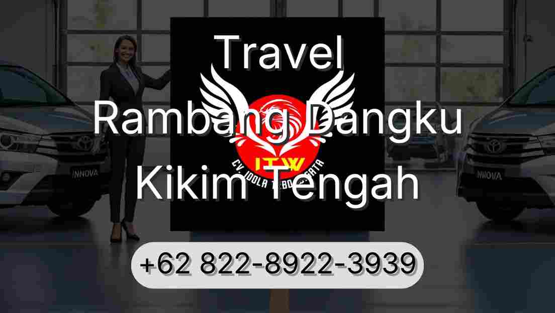 Travel Rambang Dangku Kikim Tengah