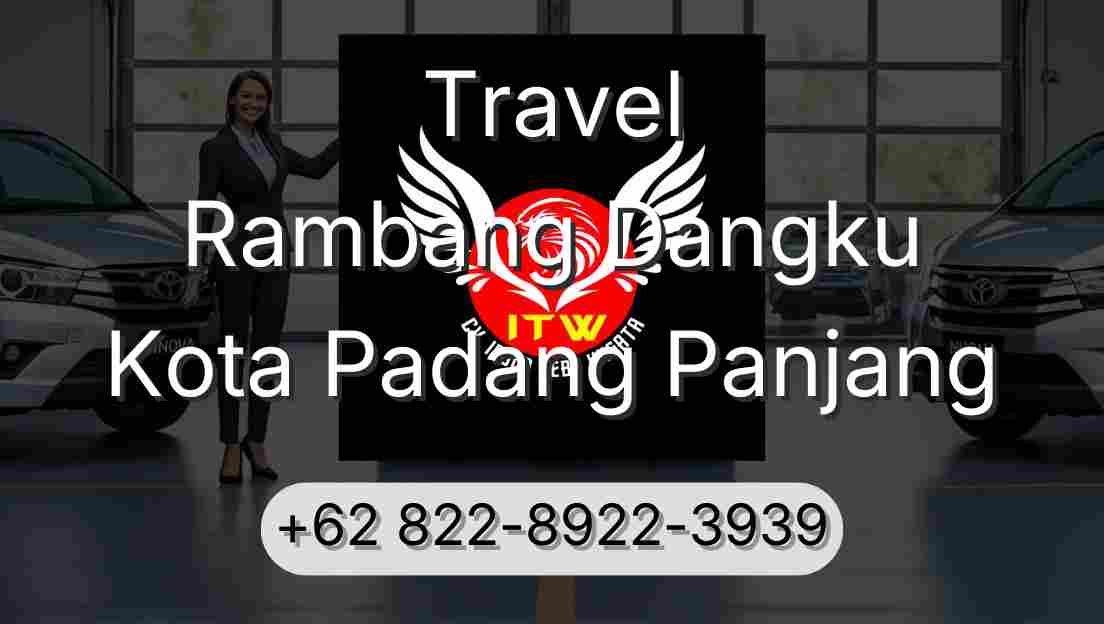 Travel Rambang Dangku Kota Padang Panjang