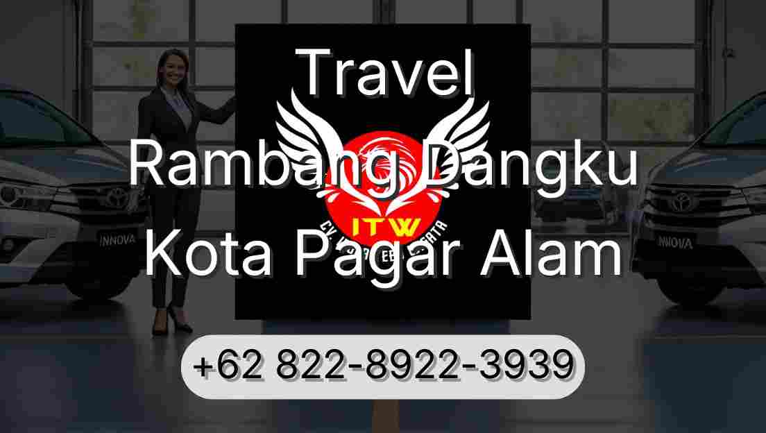 Travel Rambang Dangku Kota Pagar Alam