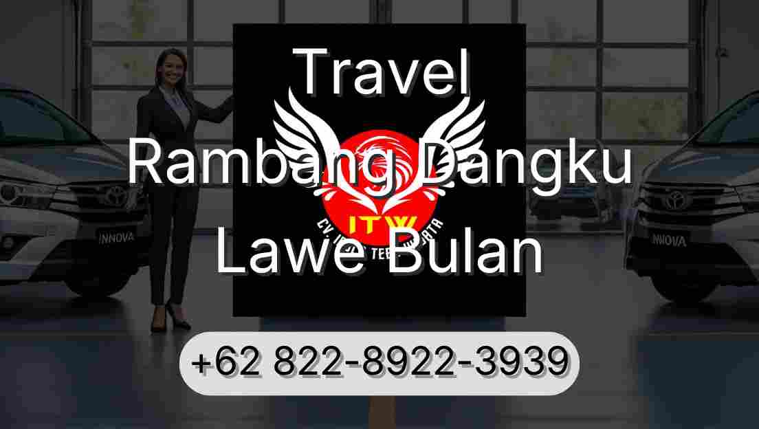 Travel Rambang Dangku Lawe Bulan