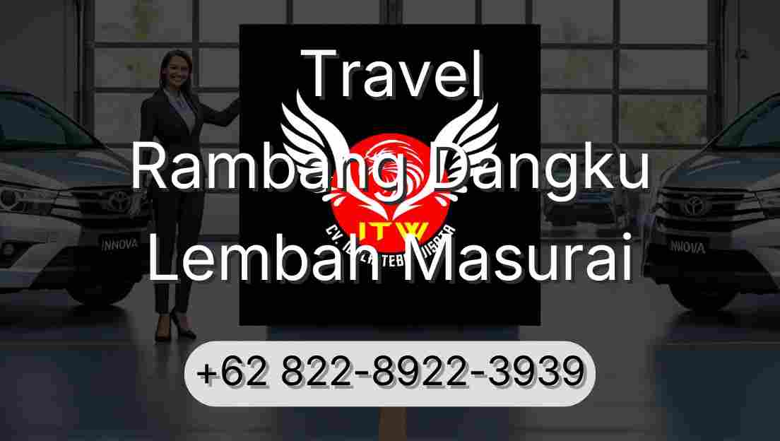 Travel Rambang Dangku Lembah Masurai