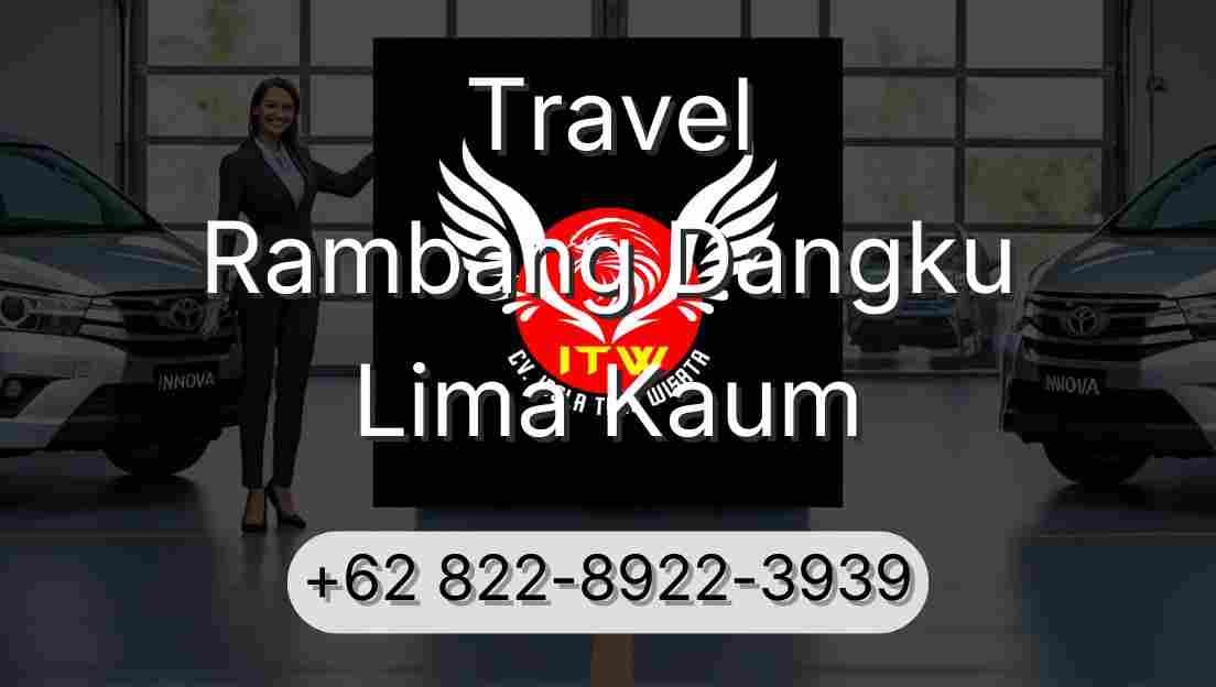 Travel Rambang Dangku Lima Kaum