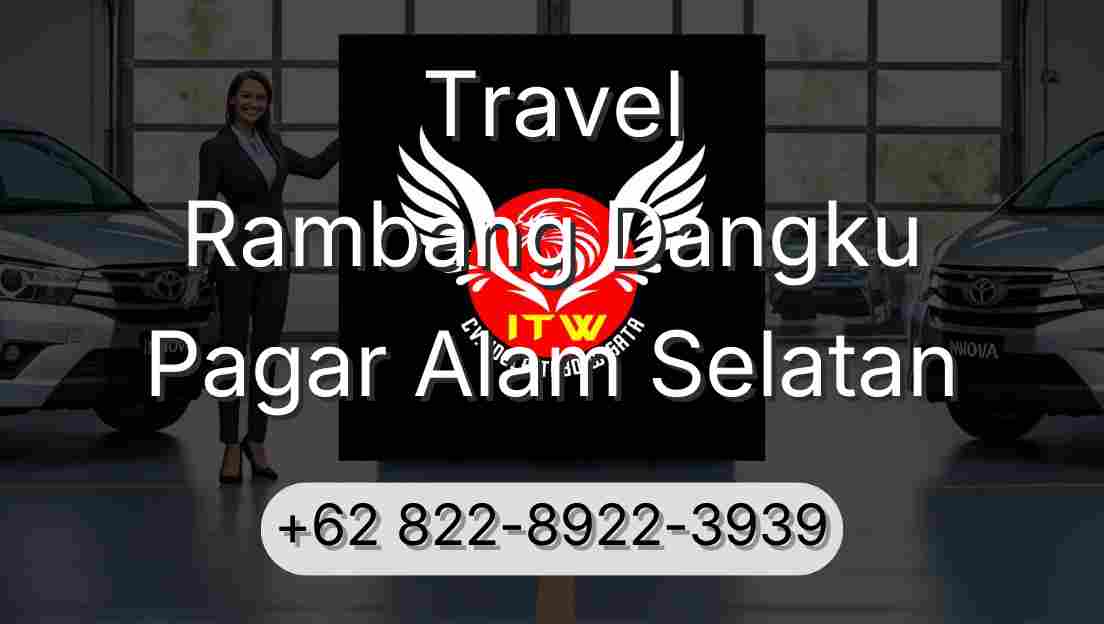Travel Rambang Dangku Pagar Alam Selatan