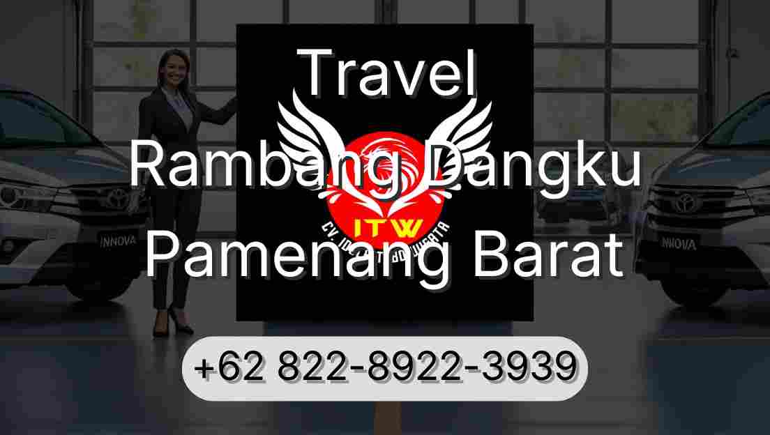 Travel Rambang Dangku Pamenang Barat