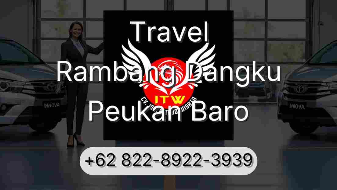 Travel Rambang Dangku Peukan Baro