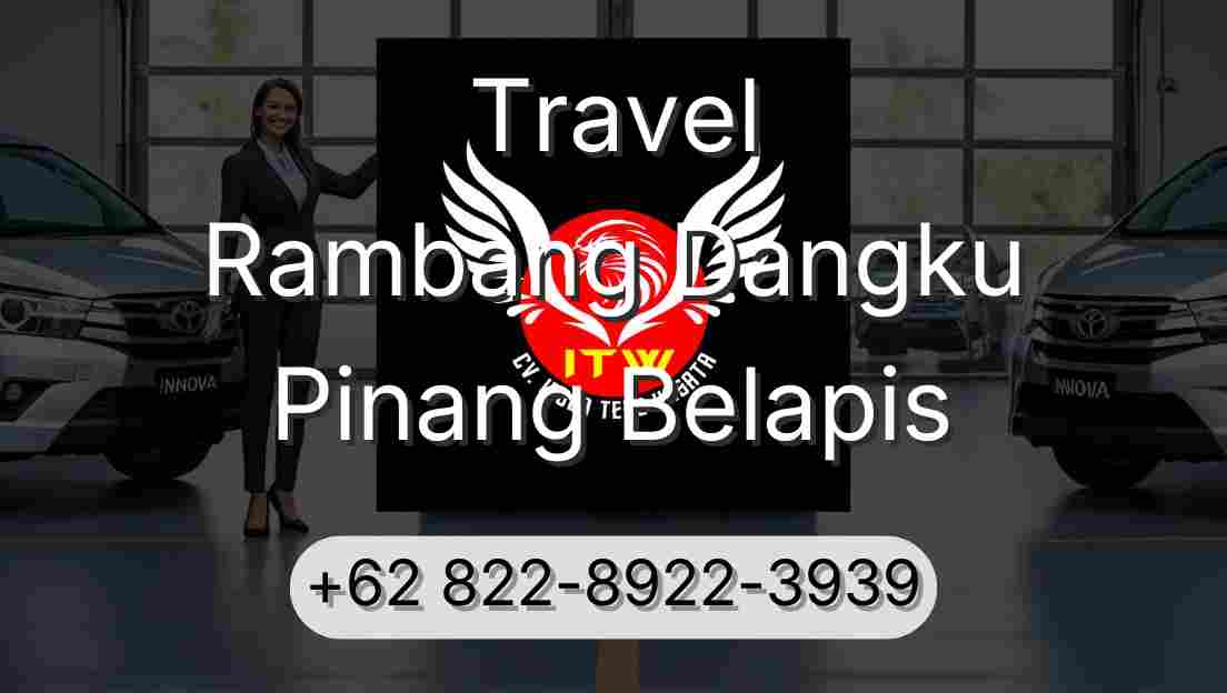 Travel Rambang Dangku Pinang Belapis