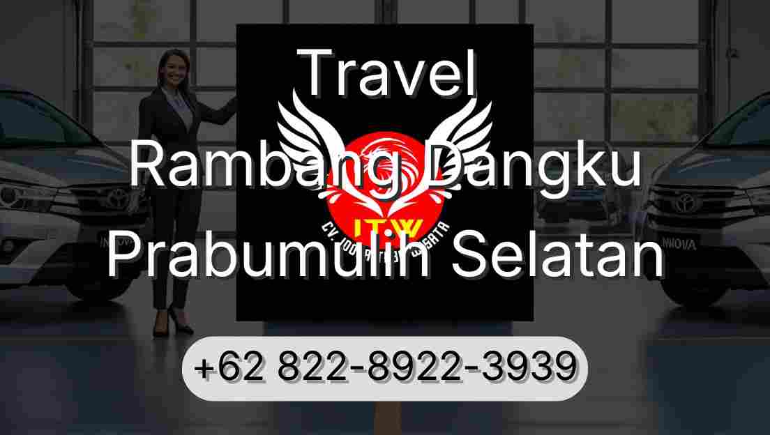 Travel Rambang Dangku Prabumulih Selatan