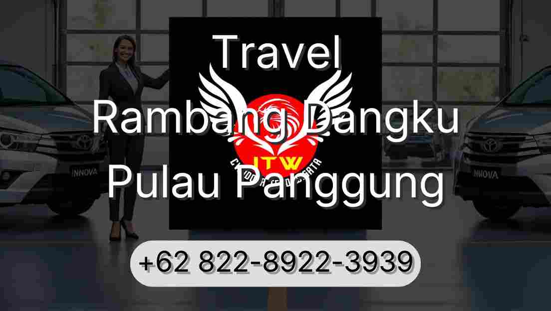 Travel Rambang Dangku Pulau Panggung