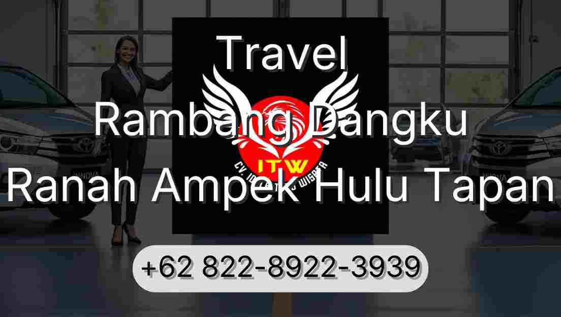 Travel Rambang Dangku Ranah Ampek Hulu Tapan