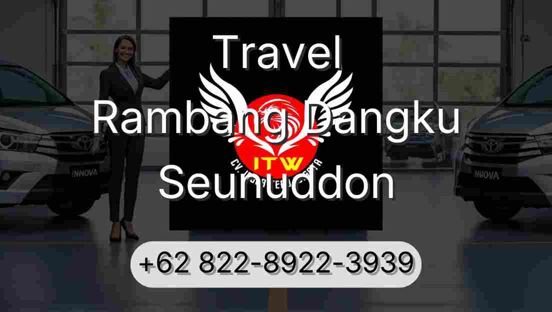 Travel Rambang Dangku Seunuddon