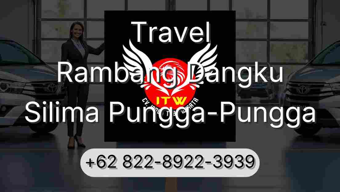 Travel Rambang Dangku Silima Pungga-Pungga