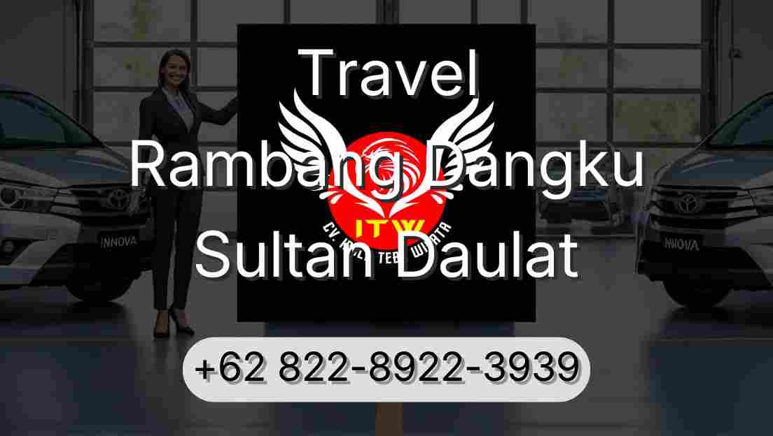 Travel Rambang Dangku Sultan Daulat
