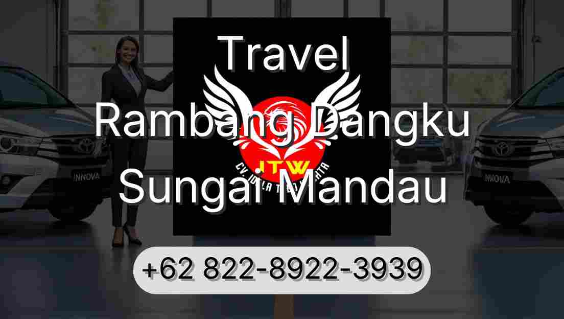Travel Rambang Dangku Sungai Mandau