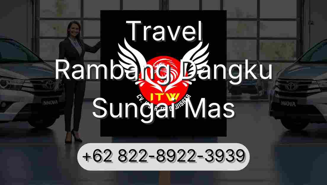 Travel Rambang Dangku Sungai Mas