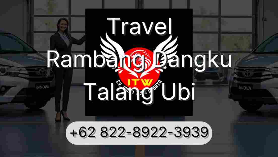 Travel Rambang Dangku Talang Ubi