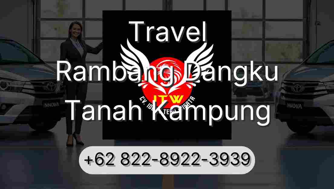 Travel Rambang Dangku Tanah Kampung