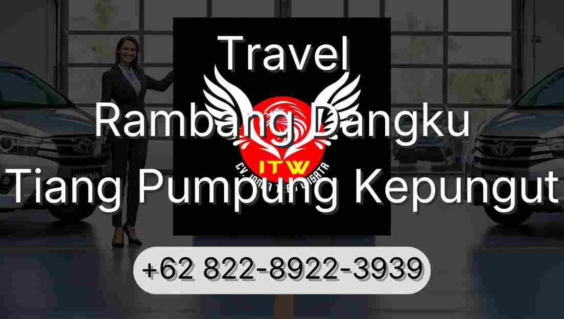 Travel Rambang Dangku Tiang Pumpung Kepungut