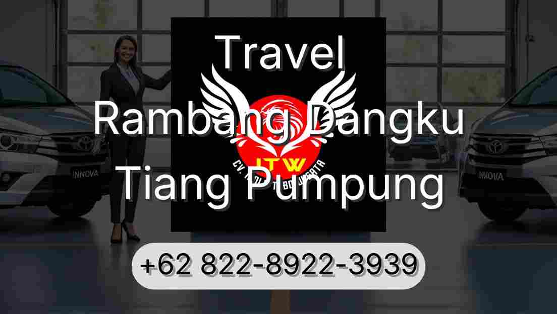 Travel Rambang Dangku Tiang Pumpung