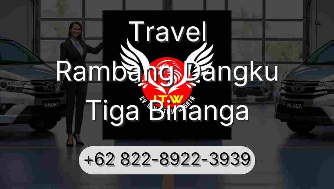 Travel Rambang Dangku Tiga Binanga