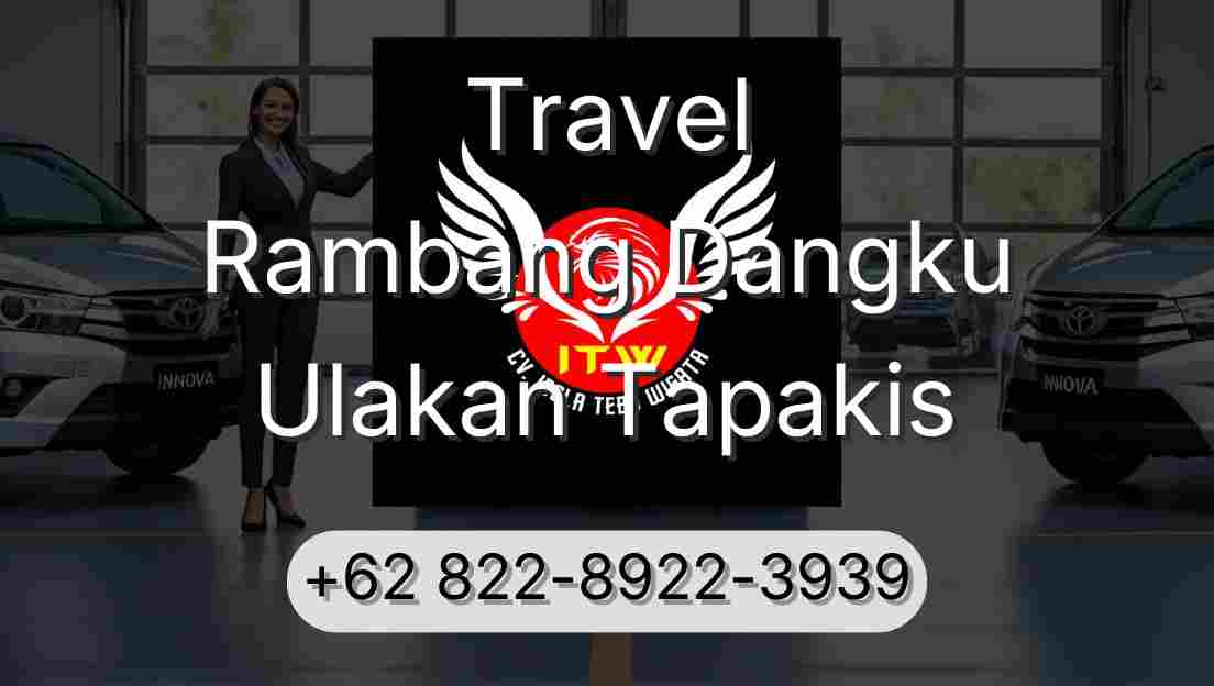 Travel Rambang Dangku Ulakan Tapakis