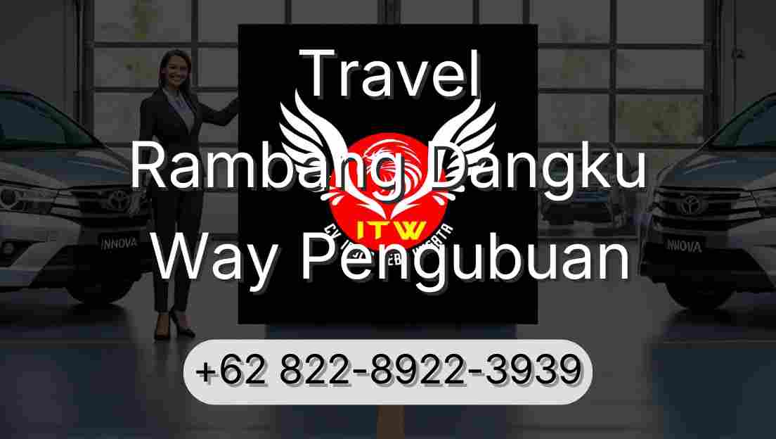 Travel Rambang Dangku Way Pengubuan