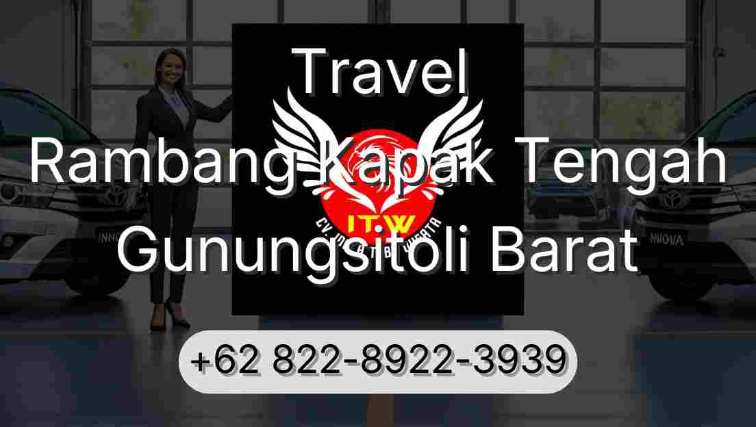 Travel Rambang Kapak Tengah Gunungsitoli Barat