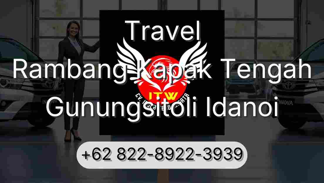 Travel Rambang Kapak Tengah Gunungsitoli Idanoi