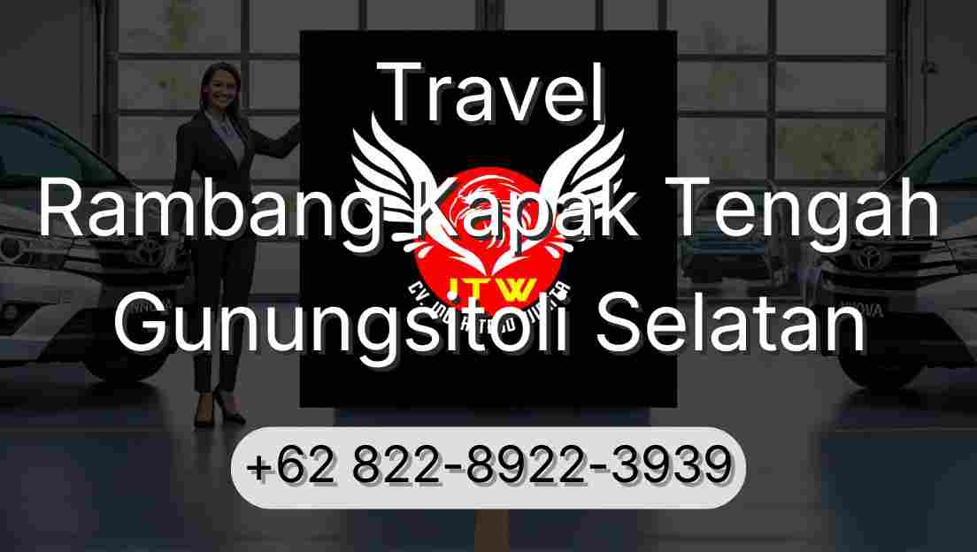 Travel Rambang Kapak Tengah Gunungsitoli Selatan