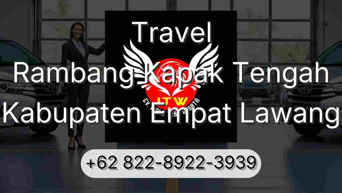 Travel Rambang Kapak Tengah Kabupaten Empat Lawang