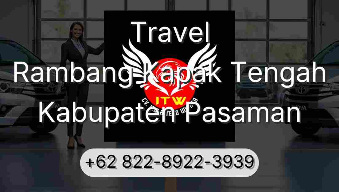Travel Rambang Kapak Tengah Kabupaten Pasaman